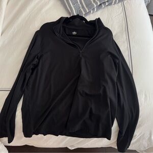 ALO Yoga Men's Zip-Up Black